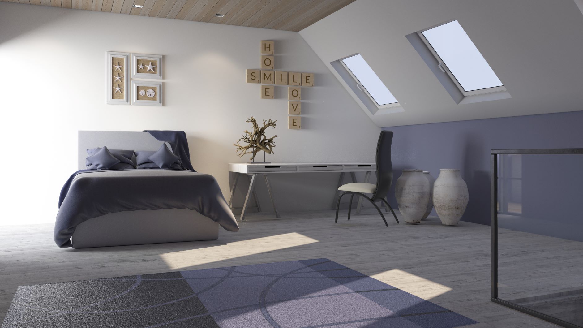 3D interior rendering