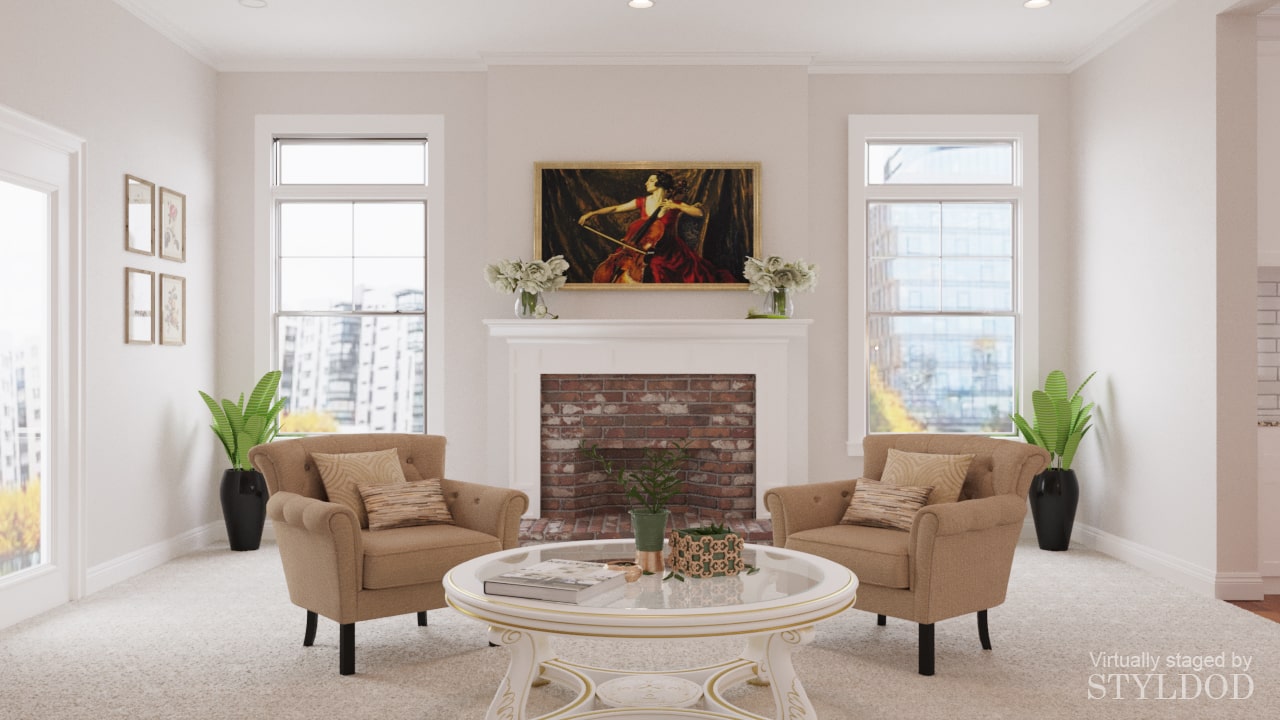 Virtual staging service 