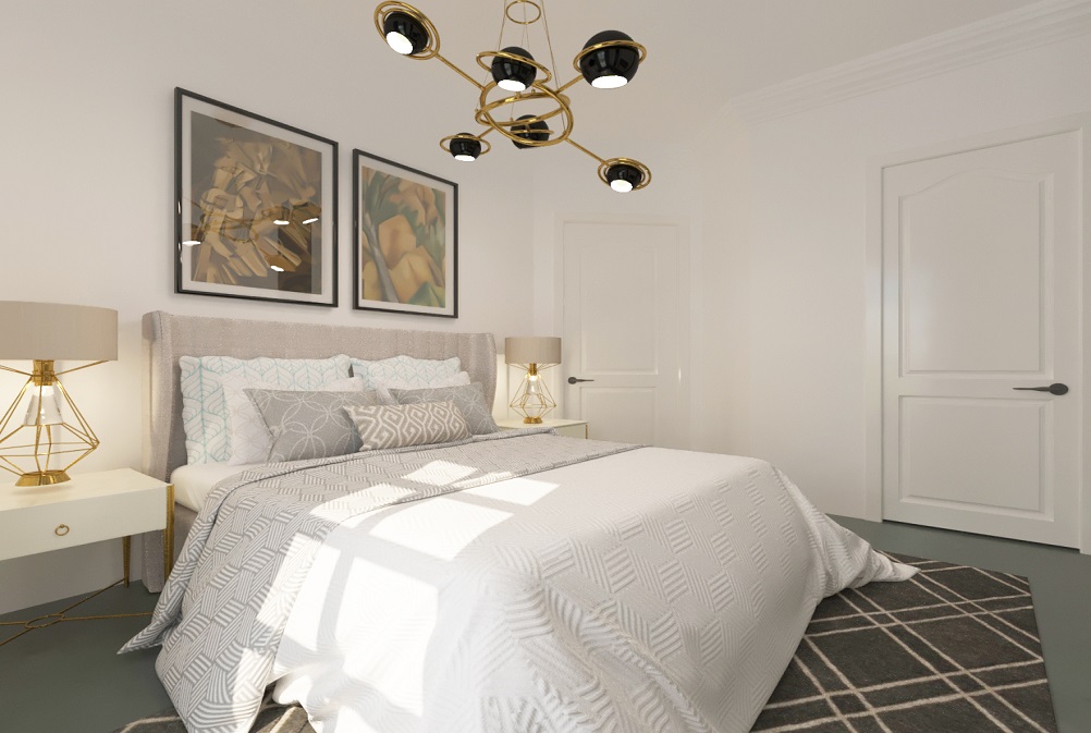 3D Interior Rendering-example