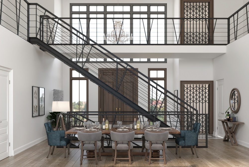 3D Interior Rendering-example