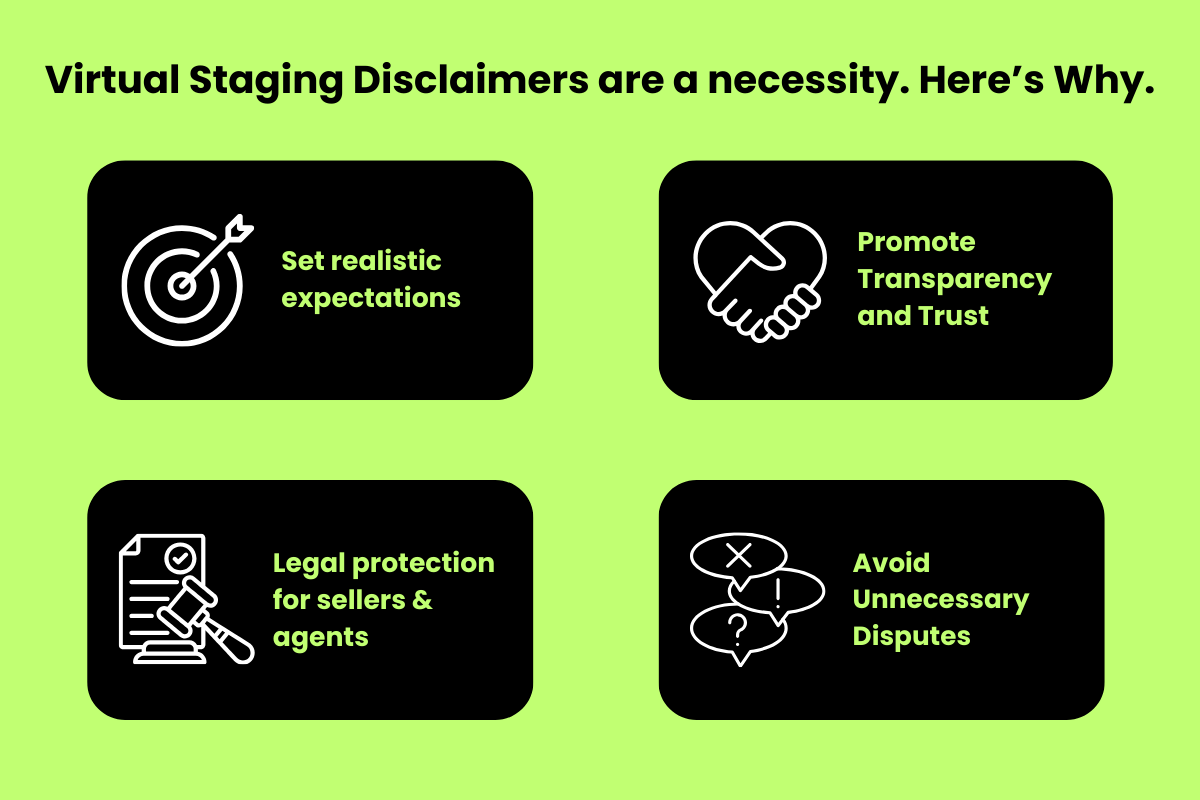 Why a Virtual Staging Disclaimer is Necessary